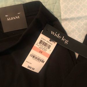 ALFANI WIDE LEG PANTS 2X